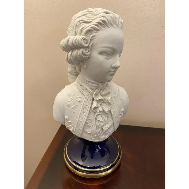 Two porcelain subjects, Italy, 1980s. Produced by the Ticke company of Milan, these are true works of art. Intact, as new....