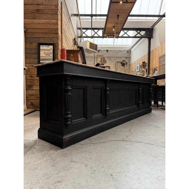 Large Early 20th Century Store Counter For Sale - Image 4 of 18
