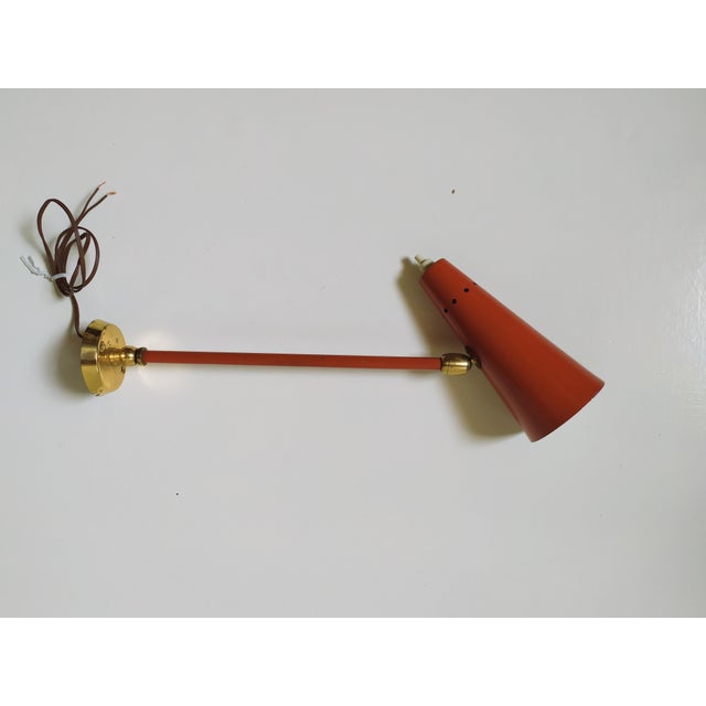 Vintage Wall Light from Stilnovo, 1950 For Sale - Image 9 of 9