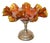 19th Century Glass and Silver Stemmed Goblet For Sale