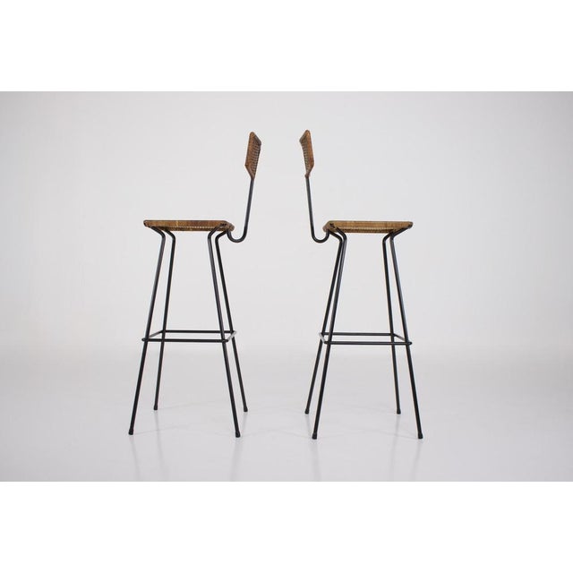 1950s Set of Modern Routine Stools by Erwin Behr, 1890s For Sale - Image 5 of 15