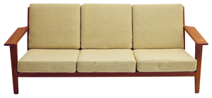 Model GE 290 3-Seater Sofa by Hans Wegner for Getama, 1960s