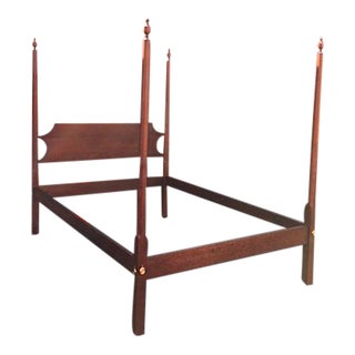 Traditional Suter's Pencil Point Four Poster Queen Bedframe For Sale
