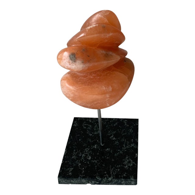 Elisa Adams Gaia Carved Sculpture For Sale