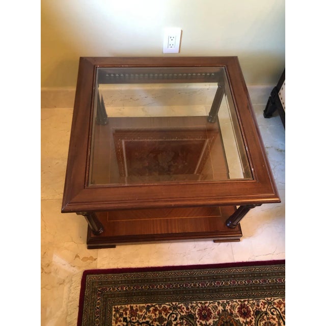 Elevate the elegance of any room with this stunning Solid Portuguese Mahogany Side Table, meticulously crafted to bring...