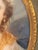 French Antique Portrait Miniature Oil Painting Signed Rene With Cold Painted Frame For Sale - Image 3 of 14