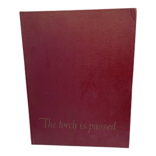 1964 “ the Torch Has Passed” JFK Book and Newspaper Article For Sale