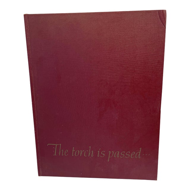 1964 “ the Torch Has Passed” JFK Book and Newspaper Article For Sale