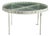 Circular Coffee Table in White Lacquered Steel and Glass Top by Janni van Pelt for Myhome, Netherlands, 1950s For Sale