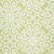 Sample - Schumacher Rosegate Embroidered Print Fabric in Chartreuse For Sale