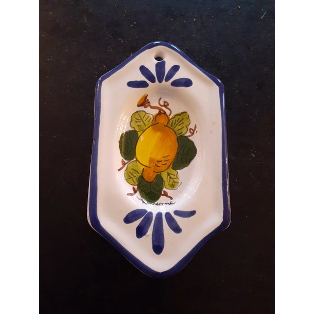 Italian Vintage Ceramiche Italy Trinket Holder For Sale - Image 3 of 5
