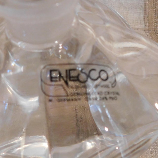 1940s Enesco Lead Crystal Perfume Bottle For Sale In San Francisco - Image 6 of 6