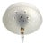 Deco Cut Glass Ceiling Light, 1940s For Sale