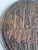 Late 20th Century Vintage Persian Hand-Worked Copper Repoussé Wall Charger With Achaemenid Royal Court Scene For Sale - Image 5 of 8