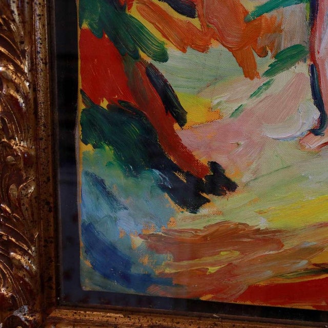 Mimmo Germana, Figurative Composition, Oil on Canvas, Framed For Sale - Image 7 of 18