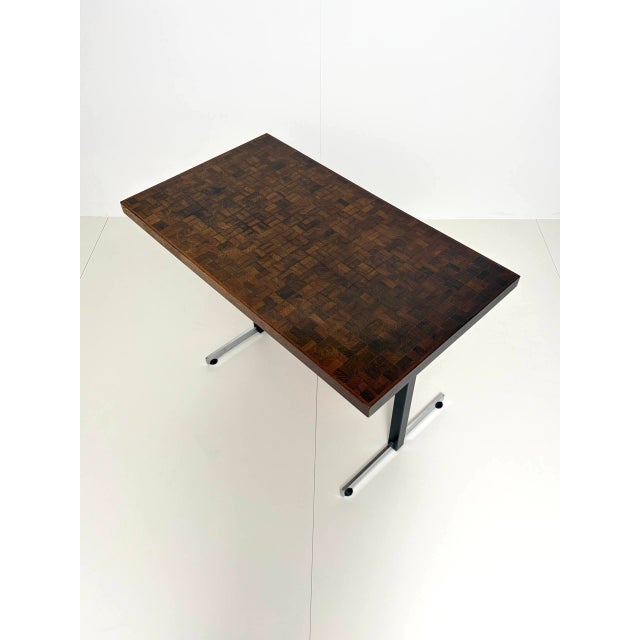 Mosaic Table by Dieter Waeckerlin for Idealheim, Switzerland, 1970s For Sale - Image 10 of 16