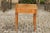 Early 19th Century Italian 1820s Neoclassical Walnut Side Table with Large Banding and Tapered Legs For Sale - Image 5 of 12
