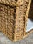 Mid Century Modern Boho Bamboo Wicker Dog House For Sale - Image 4 of 10