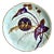 Late 19th Century Limoges Hand Painted Plate With Gold Inlay, Marked Martial Redon For Sale