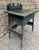 Wood Antique 1940’s Pennsylvania Dutch Wicker and Wood Writing Desk With Handpainted Hex Signs For Sale - Image 7 of 9
