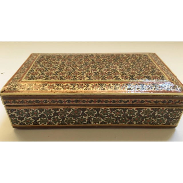 Auburn Persian Micro Mosaic Box For Sale - Image 8 of 12