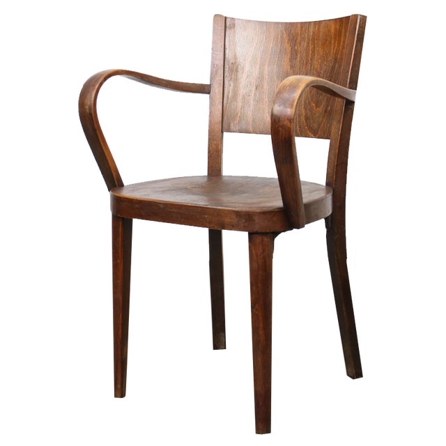 Antique Bentwood B47 Armchair attributed to Michael Thonet, 1920s For Sale