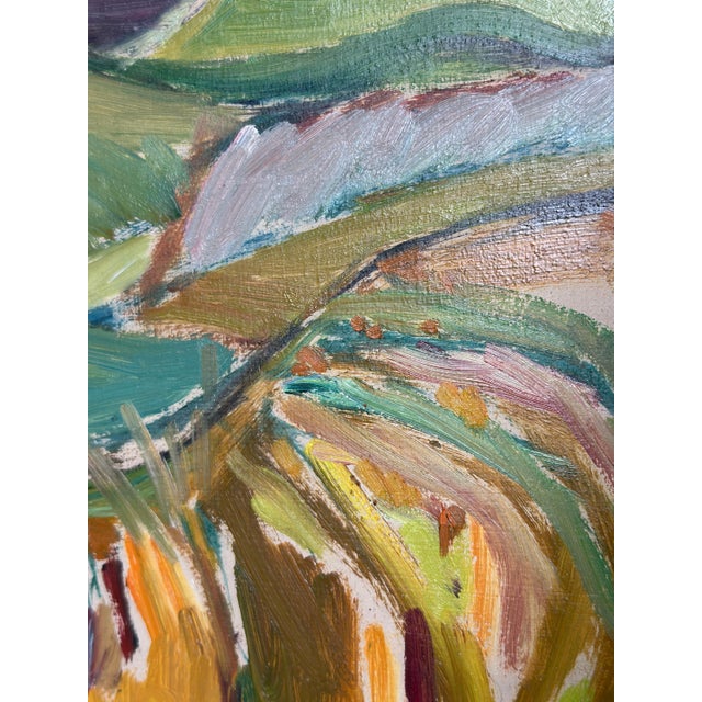 Doris Hennix, Landscape, 1948, Oil on Panel, Framed For Sale - Image 14 of 15