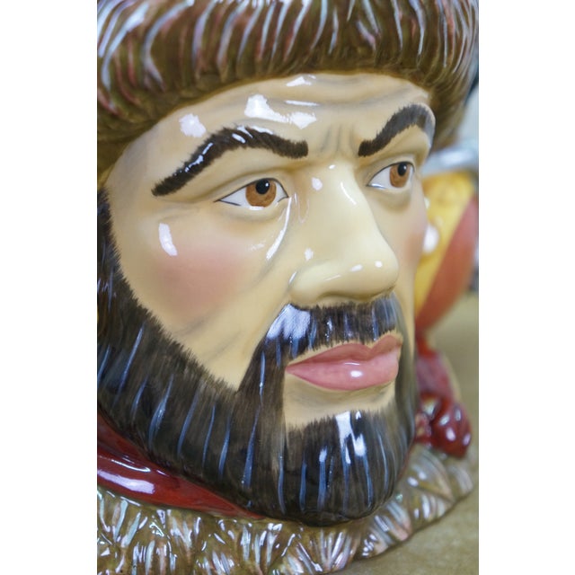 Royal Doulton Attila the Hun Great Military Leader Toby Character Jug For Sale - Image 6 of 11