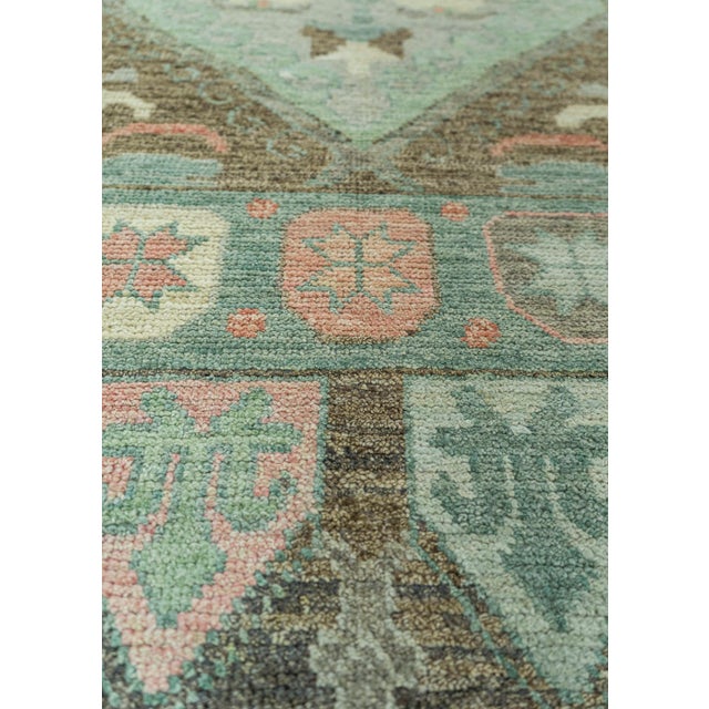 Turkish Oushak Rug 3'9"x 6'4" #20083 Explore a curated collection of hallway runners, wool rugs, and handmade masterpieces...