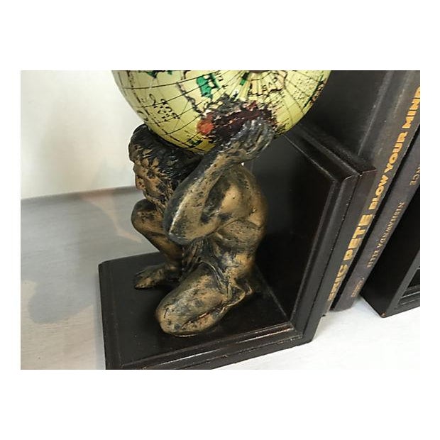 Greek Mythology Atlas Bookends A Pair Chairish