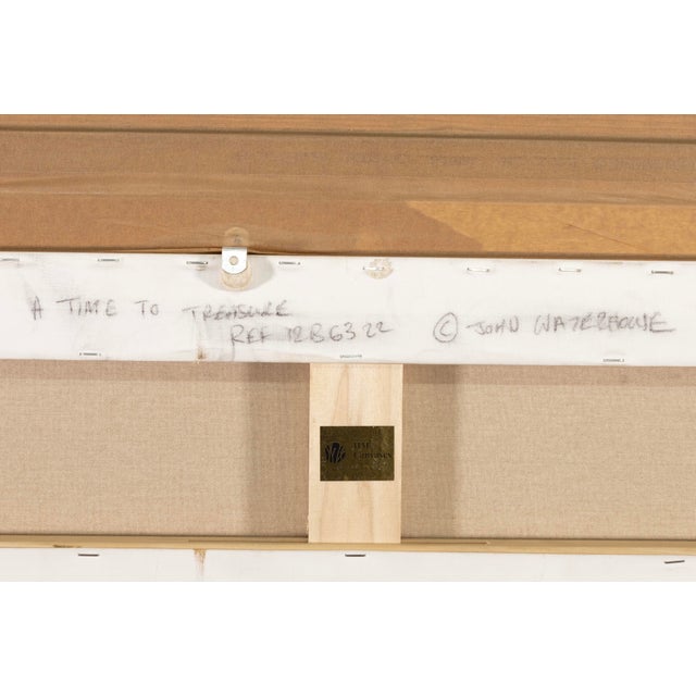 John Waterhouse a Time to Treasure Signed Contemporary Realism Oil Painting For Sale - Image 9 of 9