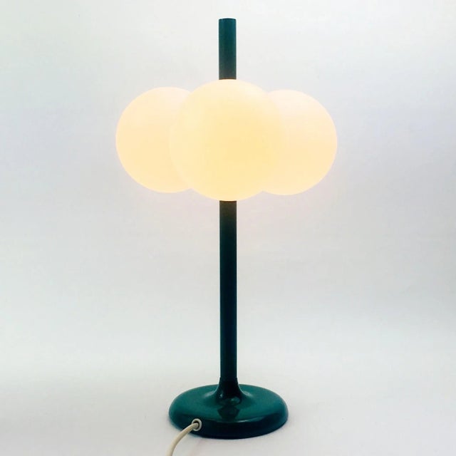 1960s Large Mid-Century Space Age Table Lamp From Kaiser Leuchten, Germany, 1960s For Sale - Image 5 of 12