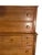 Stunning tall Virginia House five drawer dresser made with Maple wood. Carved turned detail on each side of the dresser.