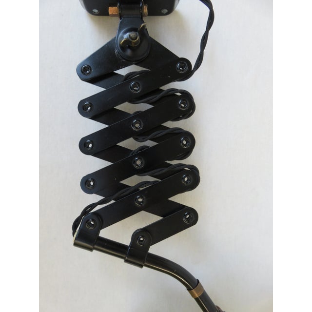 Black Scissor Light from Helo Leuchten, 1960s For Sale - Image 12 of 18