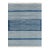 Rug & Kilim's Contemporary Dhurrie Rug in Dark Blue and White Stripes - 14x20 For Sale