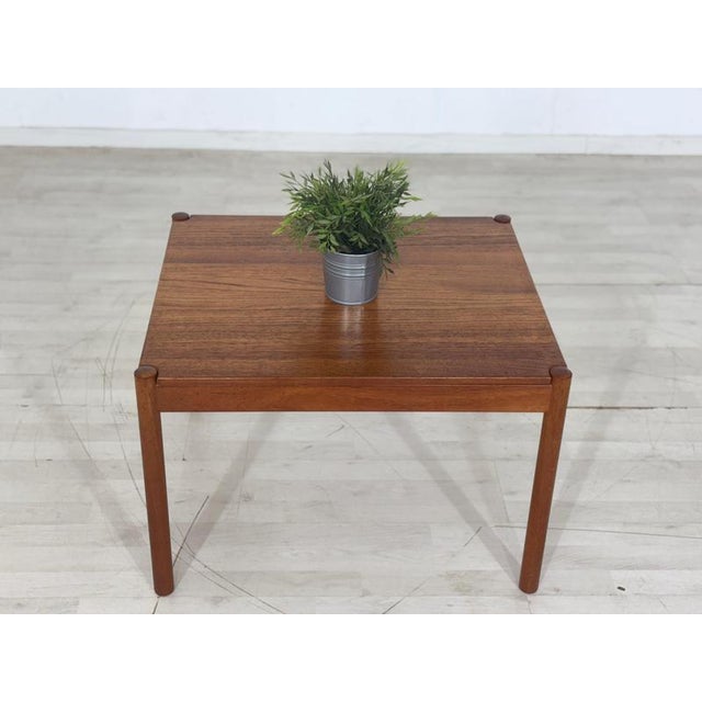 Vintage Coffee Table in Teak For Sale - Image 9 of 9