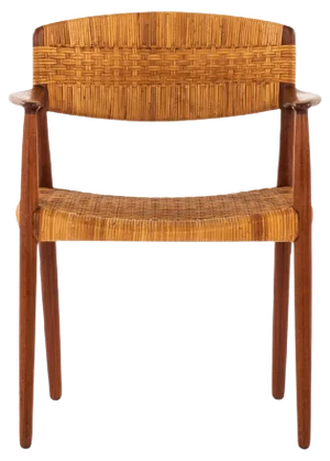 Armchair by Aksel Bender Madsen & Ejner Larsen for Willy Beck, 1952