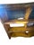 Late 20th Century Rustic Live-Edge Solid Wood & Corrugated Metal Open Bookcase For Sale - Image 6 of 8