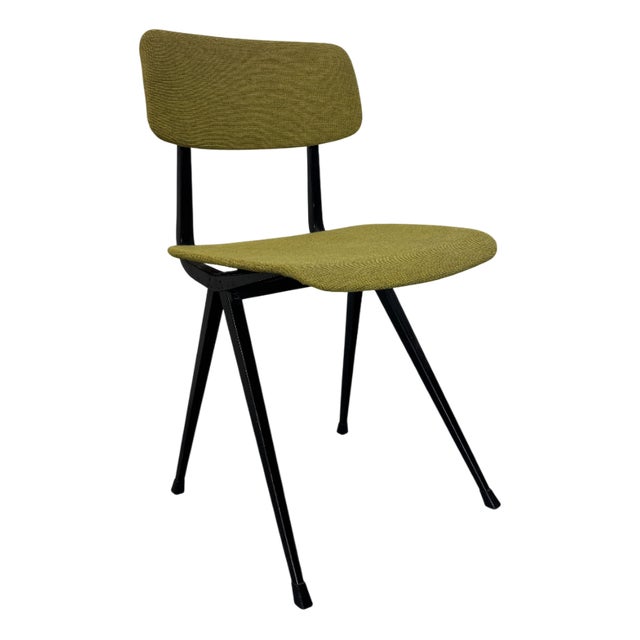 Mid-Century Modernist Industrial Side Desk Chair by Friso Kramer for Ahrend De Cirkel, 1960s For Sale