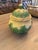 Beautiful yellow and green ginger jar made in the cabbage ware tradition or perhaps cauliflower. Perfect piece to add a...