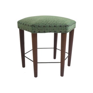 Danish Pentagon Mid-Century Stool For Sale
