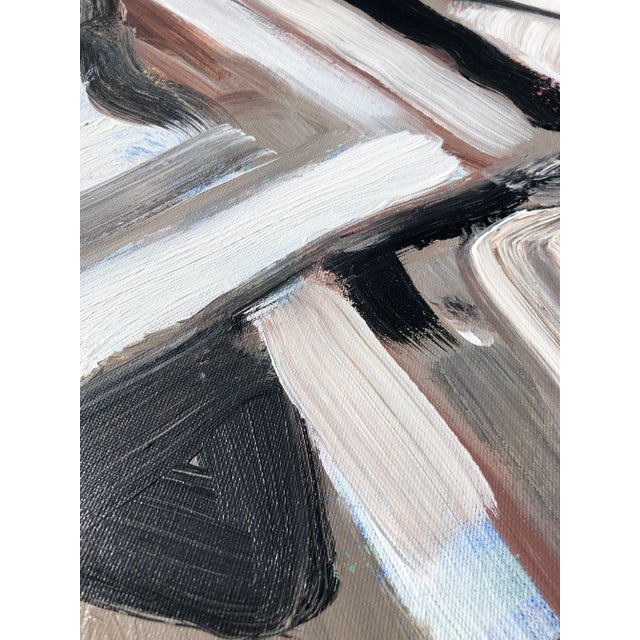 Contemporary Origins Abstract Painting on Canvas, CL Auker, "Nov.19" For Sale - Image 4 of 6