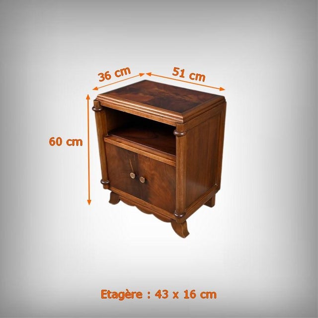 Small Art Deco Mahogany Living Room Cabinet, 1930 For Sale - Image 14 of 15