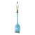 Vintage Murano Glass Long-Neck Blue Table Lamp For Sale