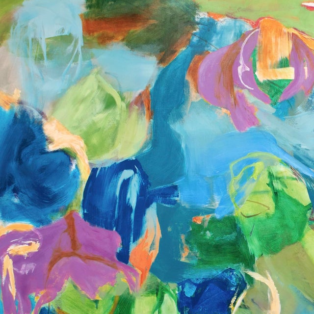Contemporary Oversized Original Contemporary Abstract Oil Painting For Sale - Image 3 of 3