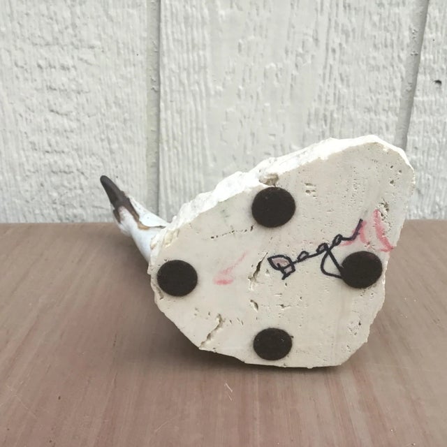 1960s Figurative Dega Art Pottery Hound Sculpture For Sale In Dallas - Image 6 of 7