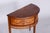 Biedermeier Side Table in Walnut and Maple Marquetry, 1850s For Sale - Image 5 of 12