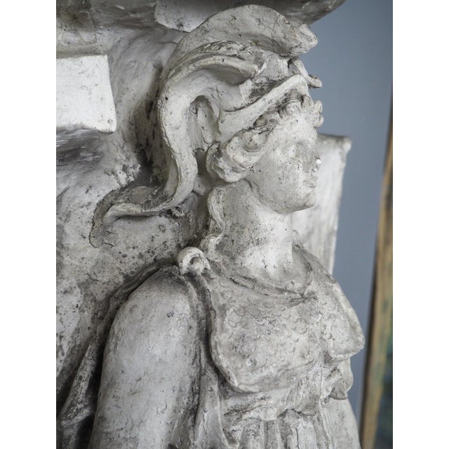 19th C. Plaster Allegorical Personification of the City of Saint-Étienne, France For Sale - Image 4 of 18