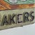 Astounding 1920s Art Deco Hand Painted "The Shoemakers" Trade Sign With Carved Letters & the Cobbler For Sale In New York - Image 6 of 12