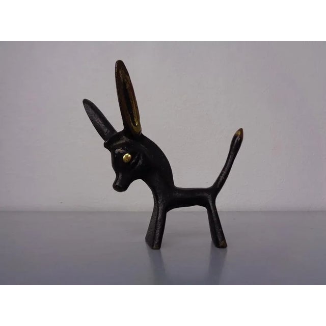 Brass Donkey by Walter Bosse, 1950s For Sale - Image 12 of 12
